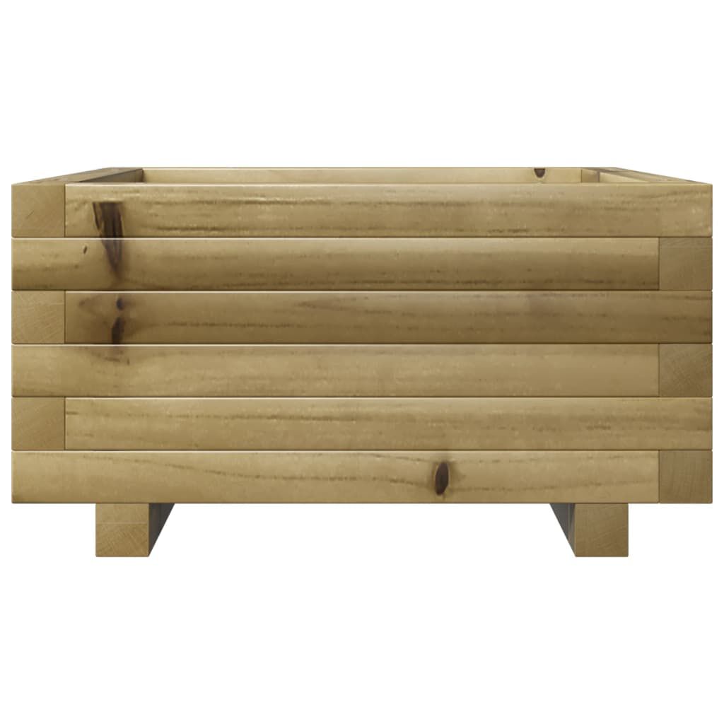 vidaXL Ζαρντινιέρα Κήπου 50x50x26,5 εκ. από Εμποτισμένο Ξύλο Πεύκου