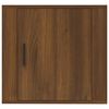 vidaXL Κομοδίνο Επιτοίχιο Καφέ Δρυς 50x30x47 εκ.