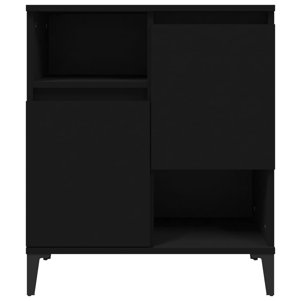 vidaXL Ντουλάπι Μαύρο 60x35x70 εκ. από Επεξεργασμένο Ξύλο