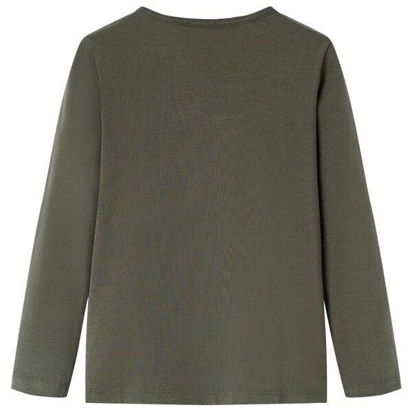 Μπλουζάκι Παιδικό Μακρυμάνικο Χακί 92