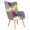 vidaXL &Pi;&omicron;&lambda;&upsilon;&theta;&rho;ό&nu;&alpha; Relax &Sigma;&chi;έ&delta;&iota;&omicron; Patchwork &Upsilon;&phi;&alpha;&sigma;&mu;ά&tau;&iota;&nu;&eta;