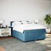 vidaXL &Kappa;&rho;&epsilon;&beta;ά&tau;&iota; Boxspring &mu;&epsilon; &Sigma;&tau;&rho;ώ&mu;&alpha; &Sigma;&kappa;&omicron;ύ&rho;&omicron; &Mu;&pi;&lambda;&epsilon; 140x200 &epsilon;&kappa;. &Beta;&epsilon;&lambda;&omicron;ύ&delta;&iota;&nu;&omicron;