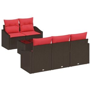 vidaXL &Sigma;&epsilon;&tau; &Kappa;&alpha;&nu;&alpha;&pi;έ 6 &tau;&mu;&chi;. 3-&Alpha;&rho;&iota;&theta;&mu;ό&sigmaf; &kappa;&alpha;&theta;&iota;&sigma;&mu;ά&tau;&omega;&nu; &Kappa;&alpha;&phi;έ &kappa;&alpha;&iota; &Kappa;ό&kappa;&kappa;&iota;&nu;&omicron;
