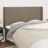 vidaXL &Kappa;&epsilon;&phi;&alpha;&lambda;ά&rho;&iota; &mu;&epsilon; &Pi;&tau;&epsilon;&rho;ύ&gamma;&iota;&alpha; Taupe 183x16x118/128 &epsilon;&kappa;. &Upsilon;&phi;&alpha;&sigma;&mu;ά&tau;&iota;&nu;&omicron;