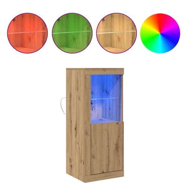 vidaXL Πλαϊνό γραφείο Καφέ 41 x 37 x 100 εκ Επεξεργασμένο ξύλο