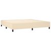 vidaXL &Kappa;&rho;&epsilon;&beta;ά&tau;&iota; Boxspring &mu;&epsilon; &Sigma;&tau;&rho;ώ&mu;&alpha; &Kappa;&rho;&epsilon;&mu; 200x200 &epsilon;&kappa;. &Upsilon;&phi;&alpha;&sigma;&mu;ά&tau;&iota;&nu;&omicron;