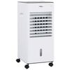 vidaXL Air Cooler Φορητό 3 σε 1 Ασπρόμαυρο 61 x 31 x 27 εκ. 65 W
