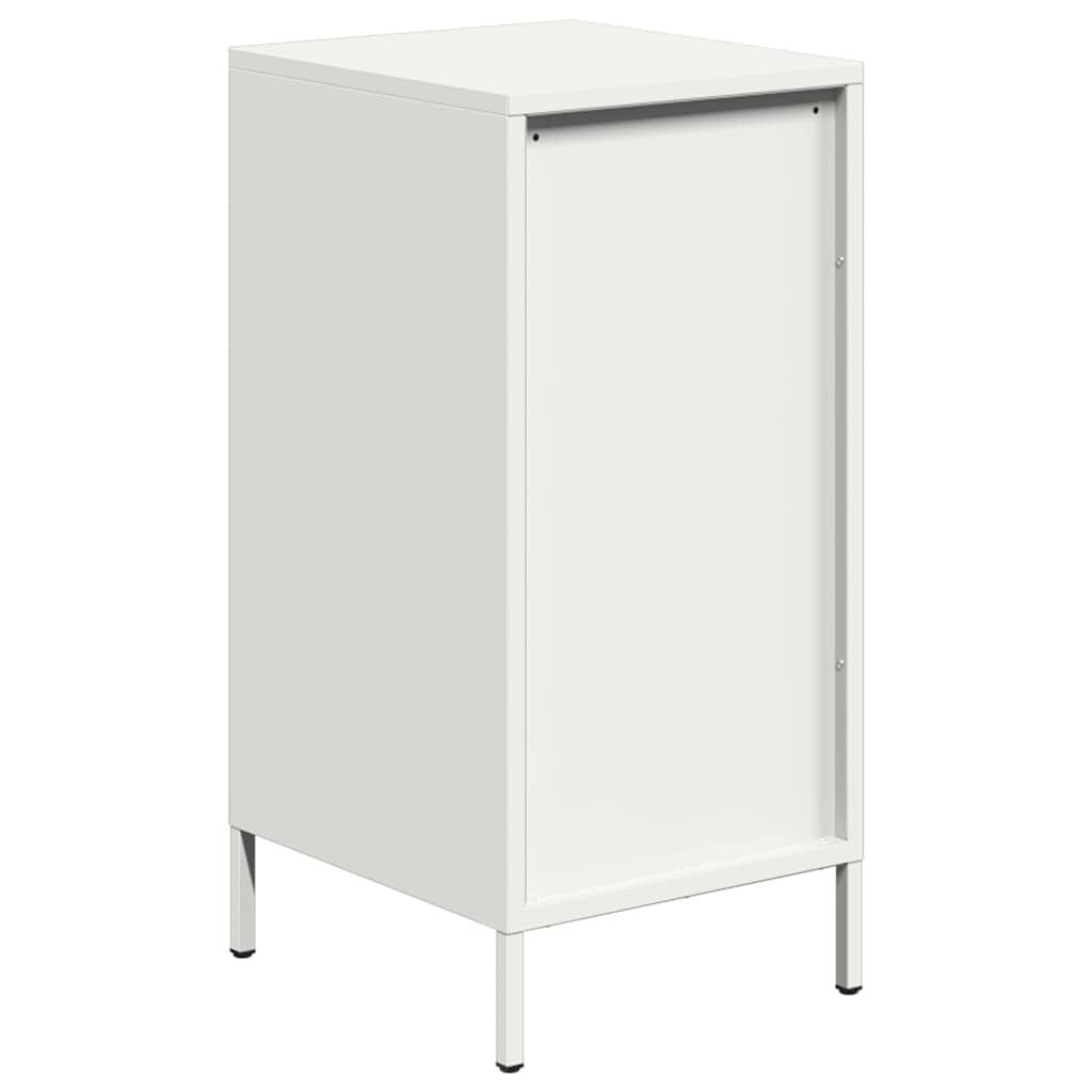 vidaXL Ντουλάπι Λευκό 35x39x73,5 εκ. από Χάλυβα Ψυχρής Έλασης