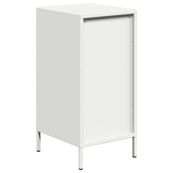 vidaXL Ντουλάπι Λευκό 35x39x73,5 εκ. από Χάλυβα Ψυχρής Έλασης