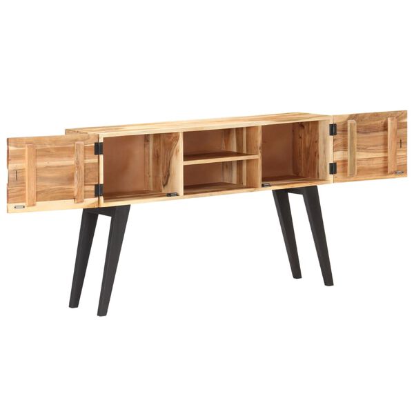vidaXL Ντουλάπι 120 x 30 x 75 εκ. από Μασίφ Ξύλο Ακακίας