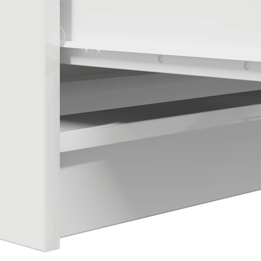 vidaXL Ντουλάπι Λευκό 85x34x76 εκ. από Επεξεργασμένο Ξύλο