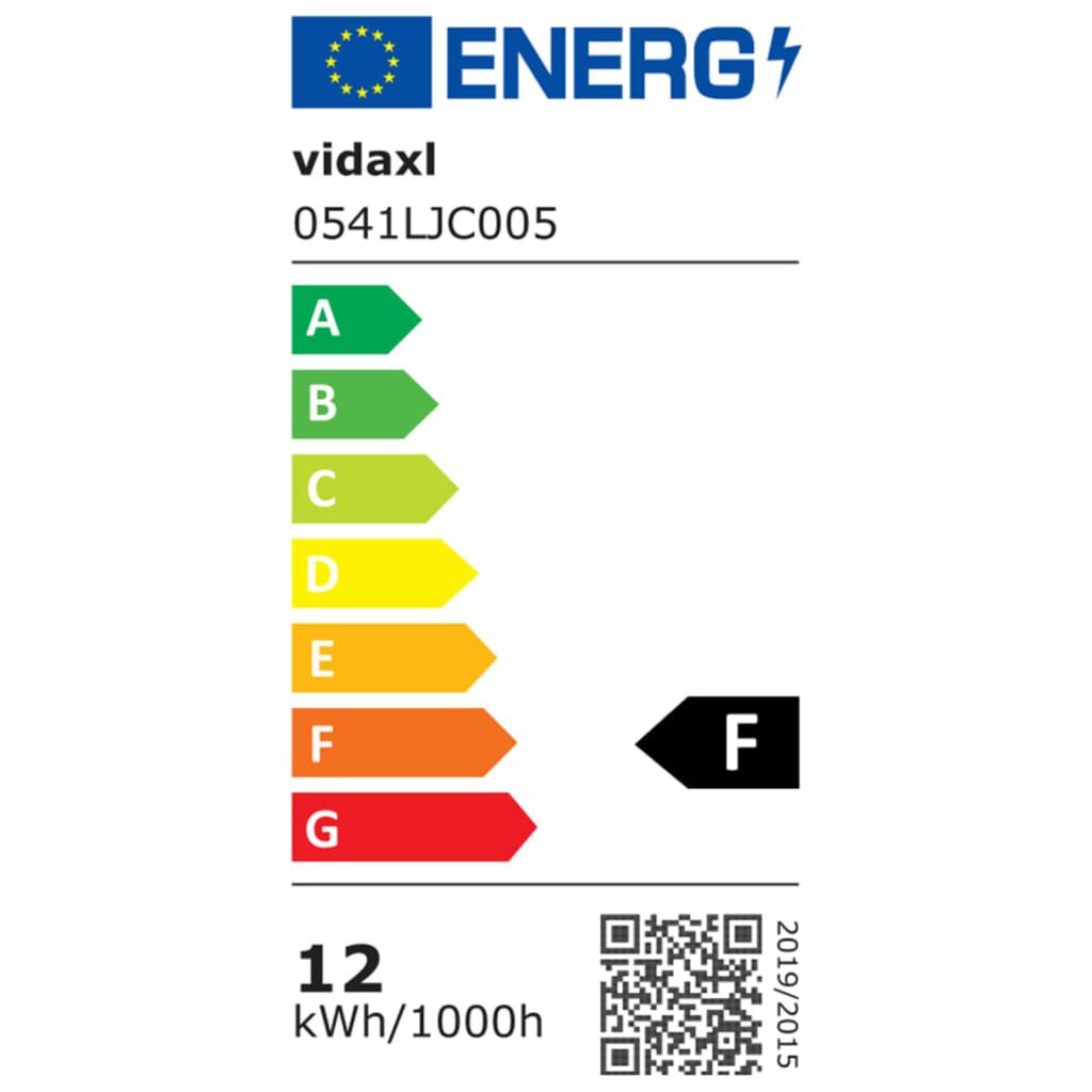 vidaXL Καθρέφτης Μπάνιου με LED/Αισθητήρα Αφής και Οθόνη Ώρας 80x60εκ.