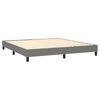 vidaXL &Kappa;&rho;&epsilon;&beta;ά&tau;&iota; Boxspring &mu;&epsilon; &Sigma;&tau;&rho;ώ&mu;&alpha; &Sigma;&kappa;&omicron;ύ&rho;&omicron; &Gamma;&kappa;&rho;&iota; 160x200 &epsilon;&kappa; &Upsilon;&phi;&alpha;&sigma;&mu;ά&tau;&iota;&nu;&omicron;
