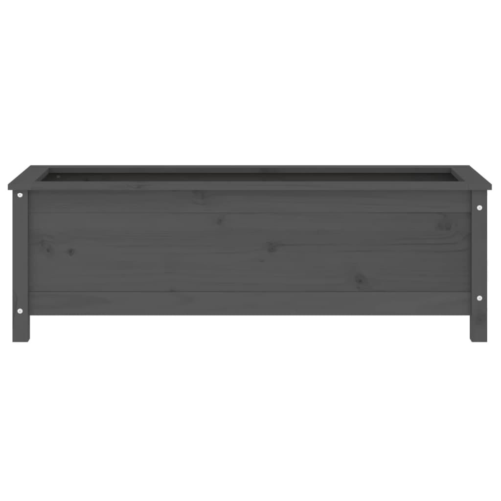 vidaXL Ζαρντινιέρα Υπερυψωμένη 119,5x40x39 εκ. από Μασίφ Ξύλο Πεύκου