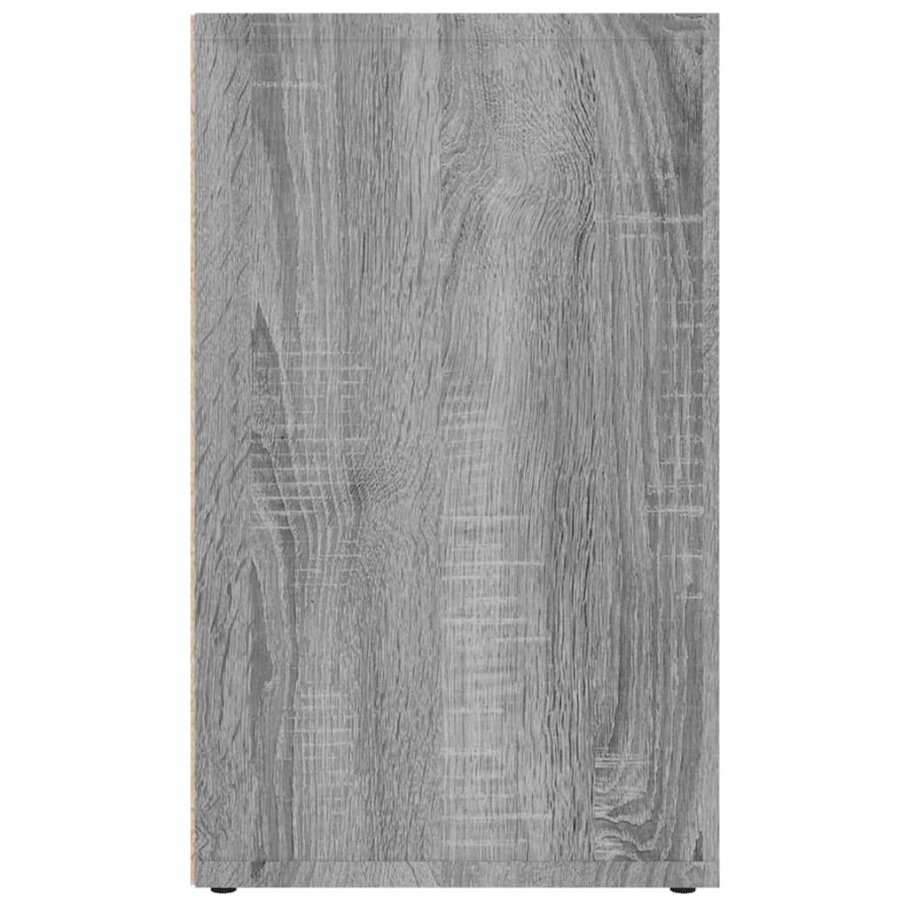 vidaXL Παπουτσοθήκη 2 τεμ. Γκρι Sonoma 52,5 x 30 x 50 εκ.