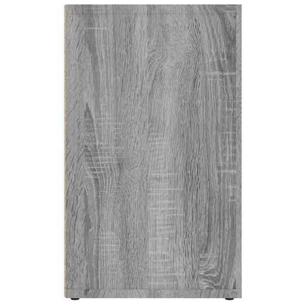 vidaXL Παπουτσοθήκη 2 τεμ. Γκρι Sonoma 52,5 x 30 x 50 εκ.