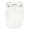 vidaXL Βάζα Μαρμελάδας 48 τεμ. 230 ml Γυάλινα με Κόκκινα/Λευκά Καπάκια
