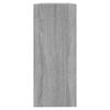 vidaXL Βιβλιοθήκη/Διαχωριστικό Χώρου Γκρι Sonoma 100x30x72 εκ.