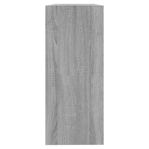 vidaXL Βιβλιοθήκη/Διαχωριστικό Χώρου Γκρι Sonoma 100x30x72 εκ.