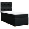 vidaXL &Kappa;&rho;&epsilon;&beta;ά&tau;&iota; Boxspring &mu;&epsilon; &Sigma;&tau;&rho;ώ&mu;&alpha; &Mu;&alpha;ύ&rho;&omicron; 90x200 &epsilon;&kappa;. &Upsilon;&phi;&alpha;&sigma;&mu;ά&tau;&iota;&nu;&omicron;