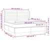 vidaXL &Kappa;&rho;&epsilon;&beta;ά&tau;&iota; Boxspring &mu;&epsilon; &Sigma;&tau;&rho;ώ&mu;&alpha; Taupe 160x200 &epsilon;&kappa;. &Upsilon;&phi;&alpha;&sigma;&mu;ά&tau;&iota;&nu;&omicron;