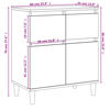 vidaXL Ντουλάπι Καπνιστή Δρυς 60x35x70 εκ. από Επεξεργασμένο Ξύλο
