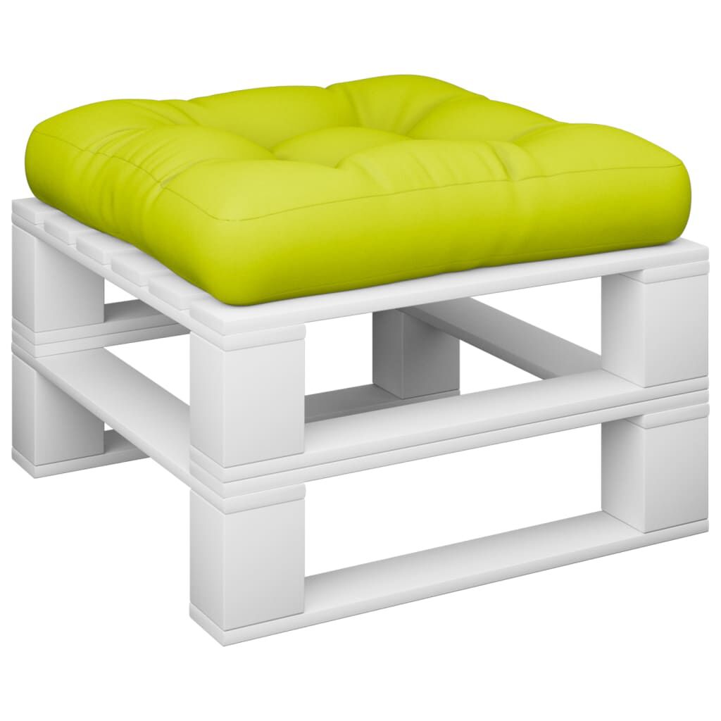 vidaXL Μαξιλάρι Παλέτας Αν. Πράσινο 50 x 50 x 12 εκ. Υφασμάτινο