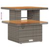 vidaXL Σετ Καναπέ Κήπου με μαξιλάρι 12 pcs Γκρι 80 x 80 x 71 cm