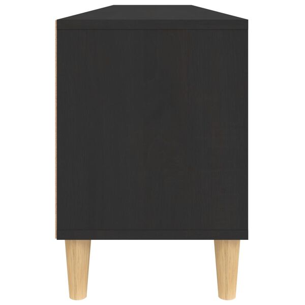 vidaXL Έπιπλο Τηλεόρασης Μαύρο 150x30x44,5 εκ. Επεξεργασμένο Ξύλο