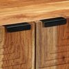 vidaXL Γραφείο με ράφι Καφέ 60 x 33 x 75 cm Μασίφ ξύλο ακακίας