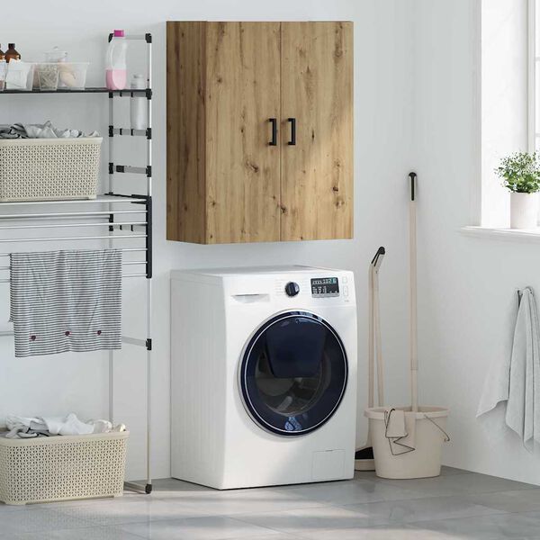 vidaXL &Nu;&tau;&omicron;&upsilon;&lambda;ά&pi;&alpha; &Tau;&omicron;ί&chi;&omicron;&upsilon; &Epsilon;&pi;&iota;&tau;&omicron;ί&chi;&iota;&omicron; Artisan Oak 69,5 x 34 x 90 &epsilon;&kappa;.