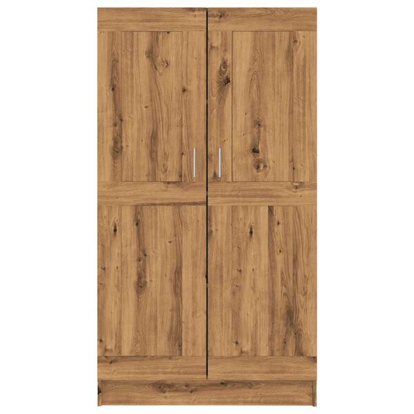 vidaXL Βιβλιοθήκη Artisan Δρυς 82,5x30,5x150 εκ. Επεξεργασμένο Ξύλο