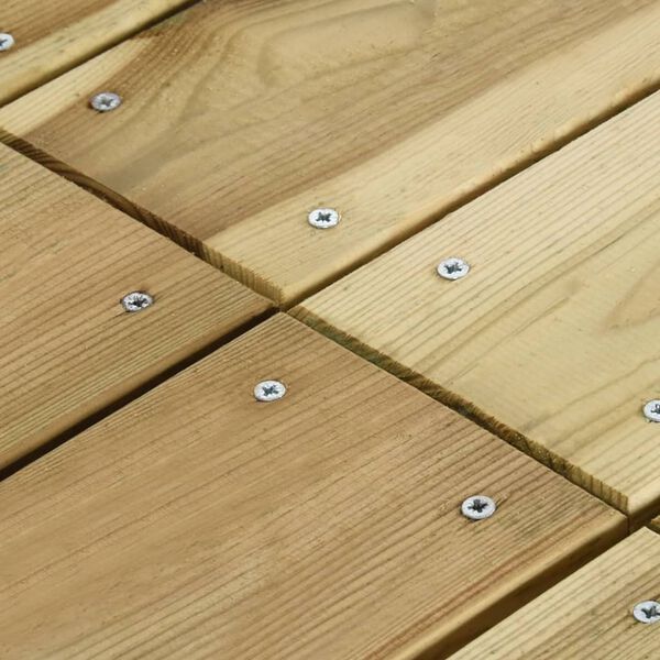 vidaXL Σετ Τραπεζαρίας Κήπου 5 Τεμαχίων από Εμποτισμένο Ξύλο Πεύκου