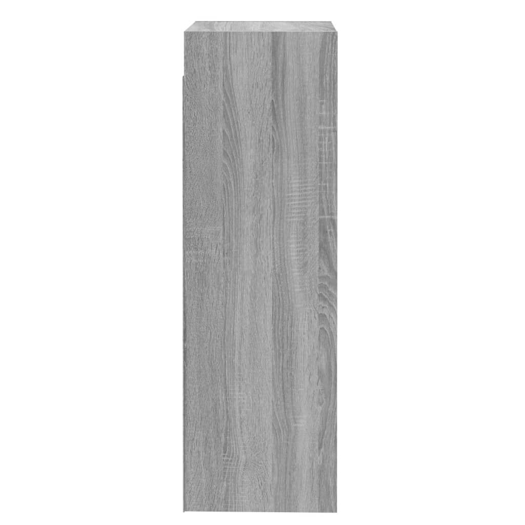 vidaXL Έπιπλο Τηλεόρασης Γκρι Sonoma 30,5x30x90 εκ. από Επεξεργ. Ξύλο