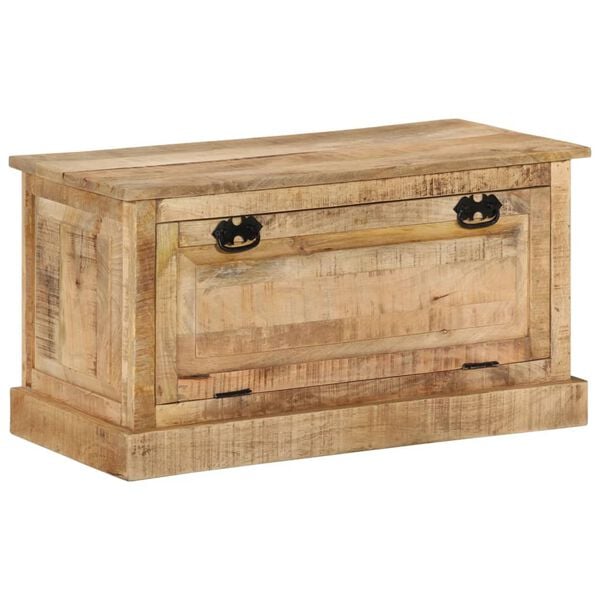 vidaXL Παπουτσοθήκη 85 x 40 x 45 εκ. από Μασίφ Ξύλο Μάνγκο