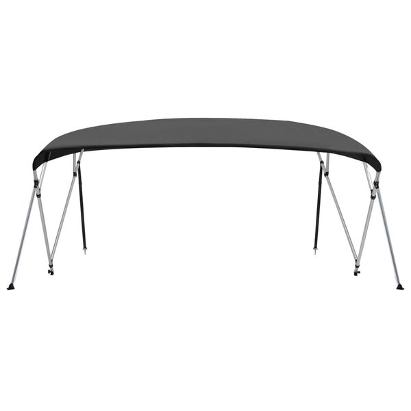 vidaXL Τέντα Σκάφους με 4 Αψίδες Ανθρακί 243x(230-244)x137 εκ.