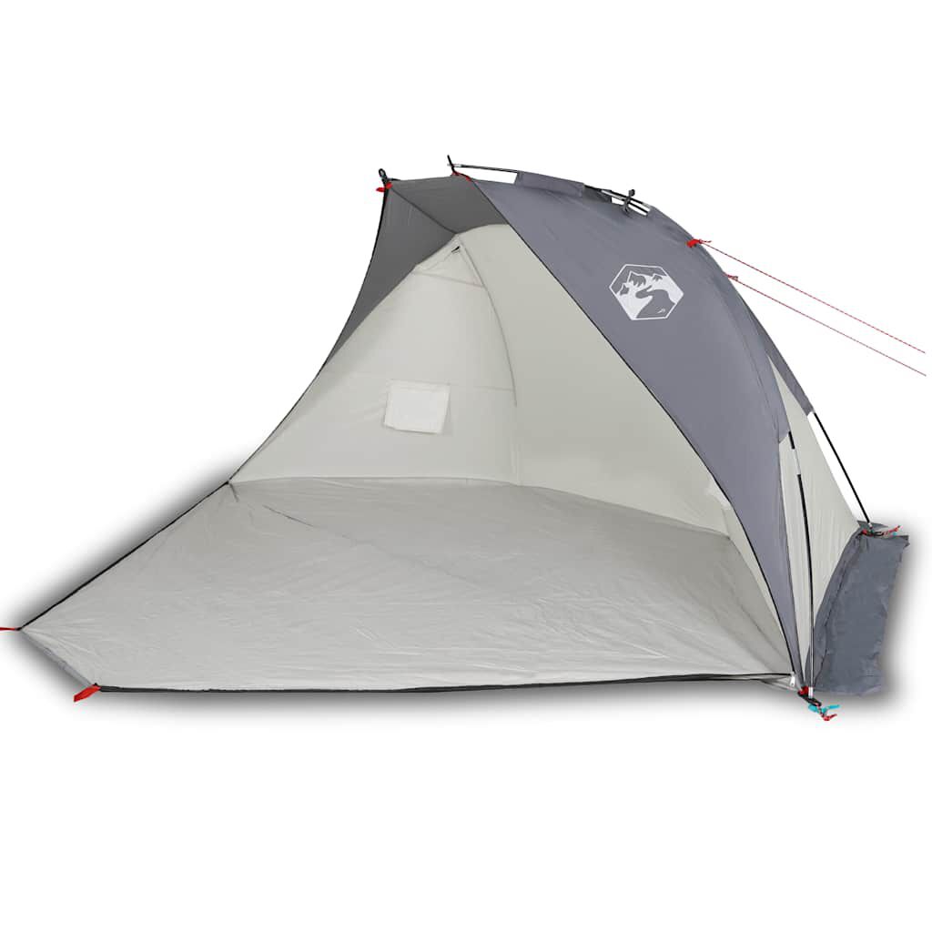 vidaXL Σκηνή Παραλίας Γκρι 268x223x125 εκ. Πολυεστέρας 185T