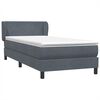 vidaXL &Kappa;&rho;&epsilon;&beta;ά&tau;&iota; Boxspring &mu;&epsilon; &Sigma;&tau;&rho;ώ&mu;&alpha; &Sigma;&kappa;&omicron;ύ&rho;&omicron; &Gamma;&kappa;&rho;&iota; 80x220 &epsilon;&kappa;. &Beta;&epsilon;&lambda;&omicron;ύ&delta;&iota;&nu;&omicron;
