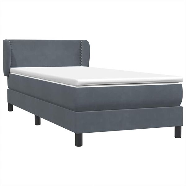vidaXL &Kappa;&rho;&epsilon;&beta;ά&tau;&iota; Boxspring &mu;&epsilon; &Sigma;&tau;&rho;ώ&mu;&alpha; &Sigma;&kappa;&omicron;ύ&rho;&omicron; &Gamma;&kappa;&rho;&iota; 80x220 &epsilon;&kappa;. &Beta;&epsilon;&lambda;&omicron;ύ&delta;&iota;&nu;&omicron;