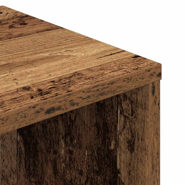 vidaXL Βιβλιοθήκη Παλαιό Ξύλο 34x31x112 εκ. Επεξεργ. Ξύλο