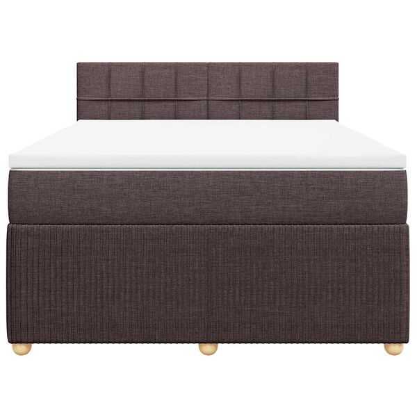 vidaXL &Kappa;&rho;&epsilon;&beta;ά&tau;&iota; Boxspring &mu;&epsilon; &Sigma;&tau;&rho;ώ&mu;&alpha; &Sigma;&kappa;&omicron;ύ&rho;&omicron; &Kappa;&alpha;&phi;έ 140x190 &epsilon;&kappa;. &Upsilon;&phi;&alpha;&sigma;&mu;ά&tau;&iota;&nu;&omicron;