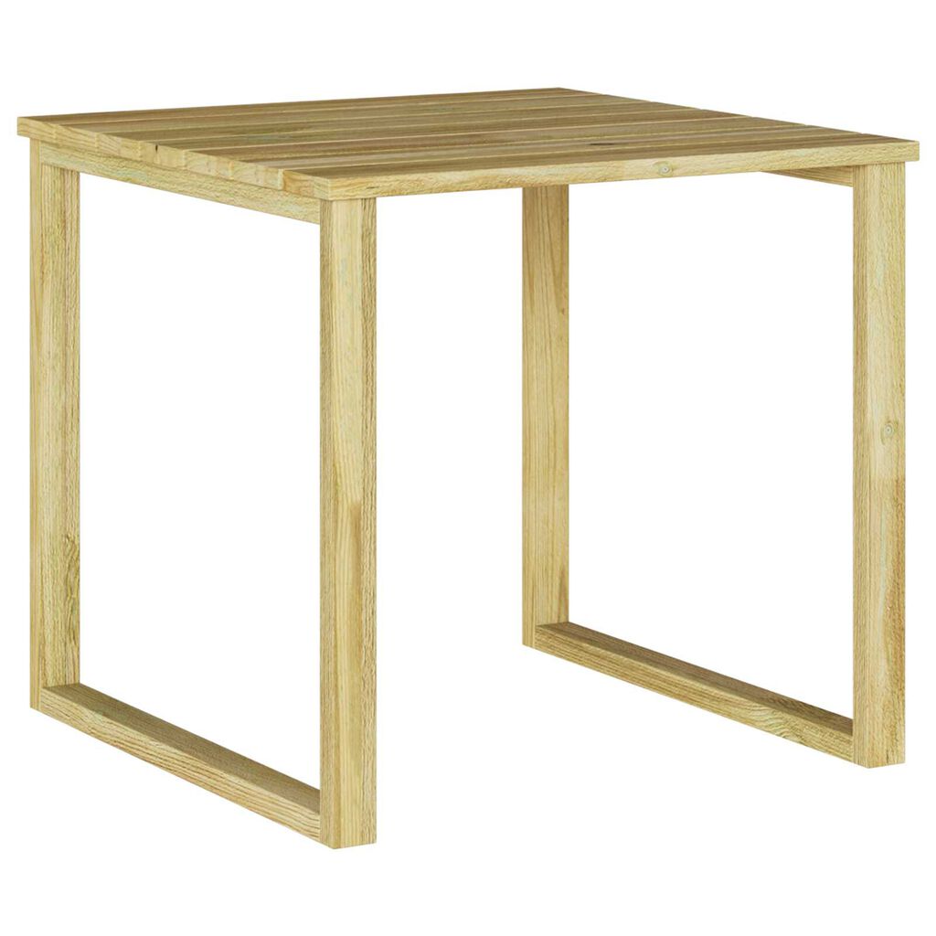 vidaXL Τραπέζι Χαλάρωσης 50.5x50.5x46 εκ. Κατεργασμένο Πεύκο