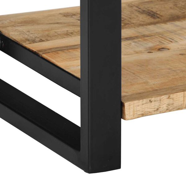vidaXL Τραπέζι κονσόλας 100x35x75 cm Στερεό ακατέργαστο ξύλο Mango