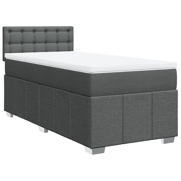 vidaXL &Kappa;&rho;&epsilon;&beta;ά&tau;&iota; Boxspring &mu;&epsilon; &Sigma;&tau;&rho;ώ&mu;&alpha; &Sigma;&kappa;&omicron;ύ&rho;&omicron; &Gamma;&kappa;&rho;&iota; 80x200 &epsilon;&kappa;. &Upsilon;&phi;&alpha;&sigma;&mu;ά&tau;&iota;&nu;&omicron;