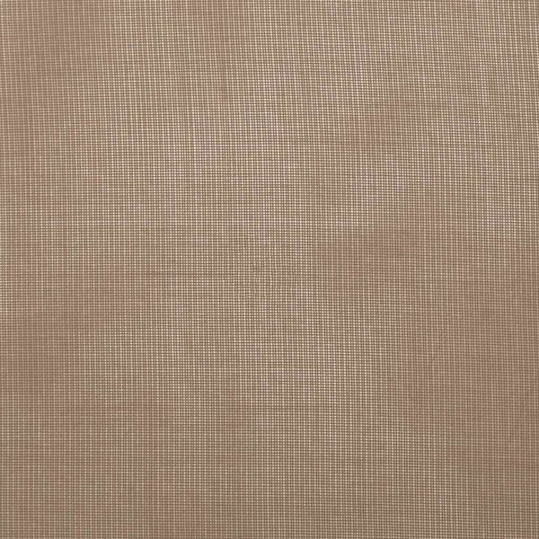 vidaXL Voile κουρτίνες με ροδέλες 2 τεμάχια Ανοιχτό Καφέ