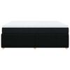 vidaXL &Kappa;&rho;&epsilon;&beta;ά&tau;&iota; Boxspring &mu;&epsilon; &Sigma;&tau;&rho;ώ&mu;&alpha; &Mu;&alpha;ύ&rho;&omicron; 200x200 &epsilon;&kappa;. &Upsilon;&phi;&alpha;&sigma;&mu;ά&tau;&iota;&nu;&omicron;