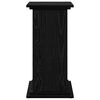 vidaXL Ράφι Έκθεσης Μαύρη Οξυά 31 x 30 x 60 cm Επεξεργασμένο ξύλο