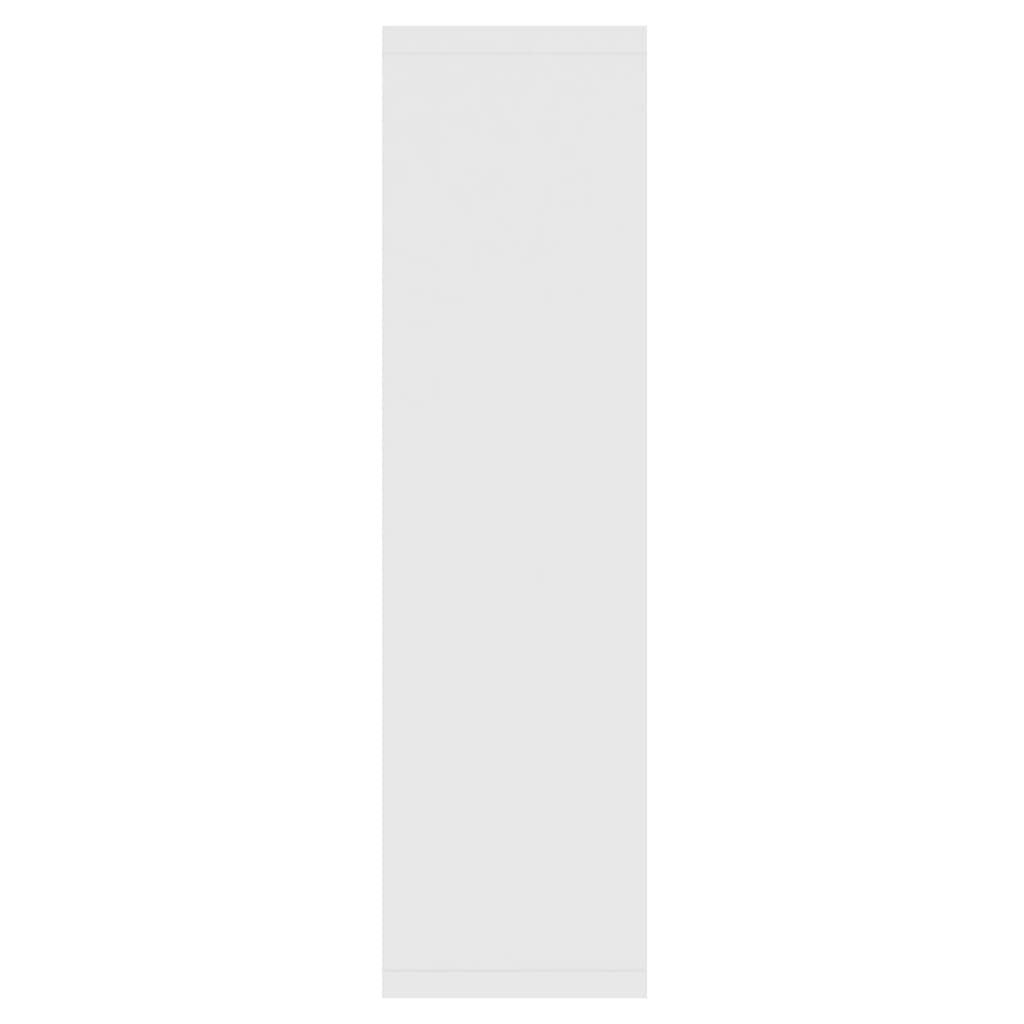 vidaXL Έπιπλο Καθρέπτη με LED Λευκό 76 x 15 x 55 εκ.