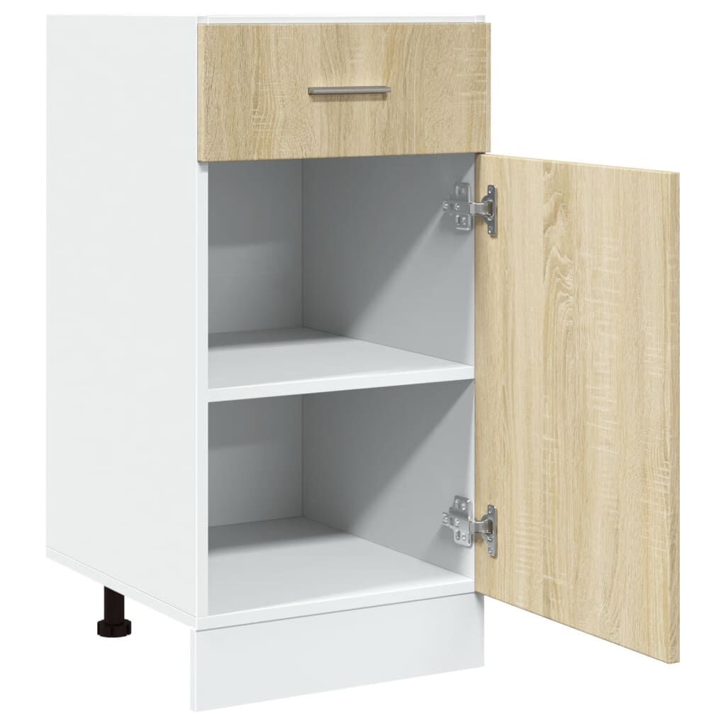 vidaXL Ντουλάπι με Συρτάρι Lyon Sonoma Δρυς 40x46x81,5 εκ. Επεξ. Ξύλο