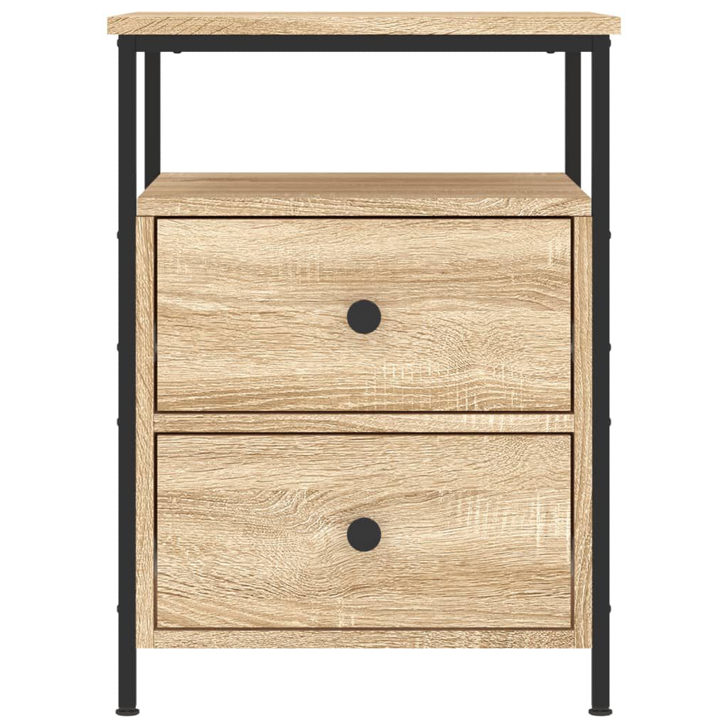 vidaXL Κομοδίνο Sonoma Δρυς 44 x 45 x 60 εκ. από Επεξεργασμένο Ξύλο
